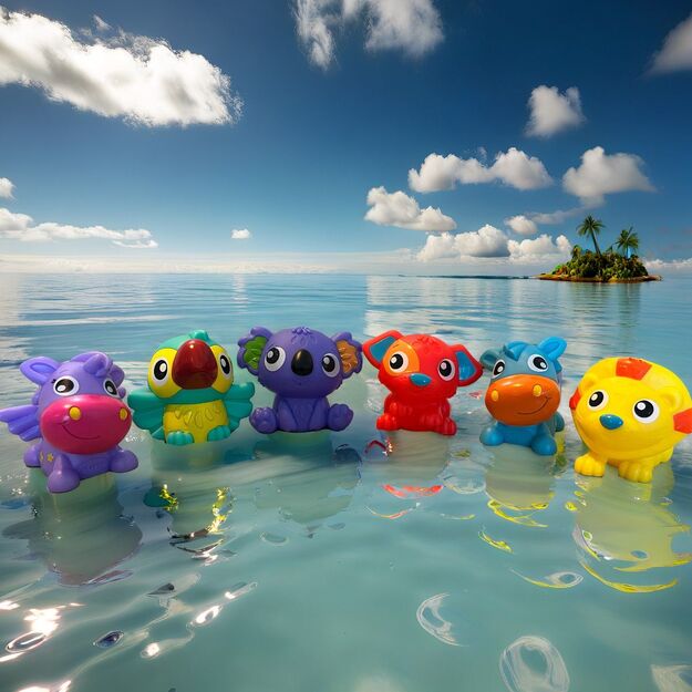 Playgro - 8 bathfriends (10189302)