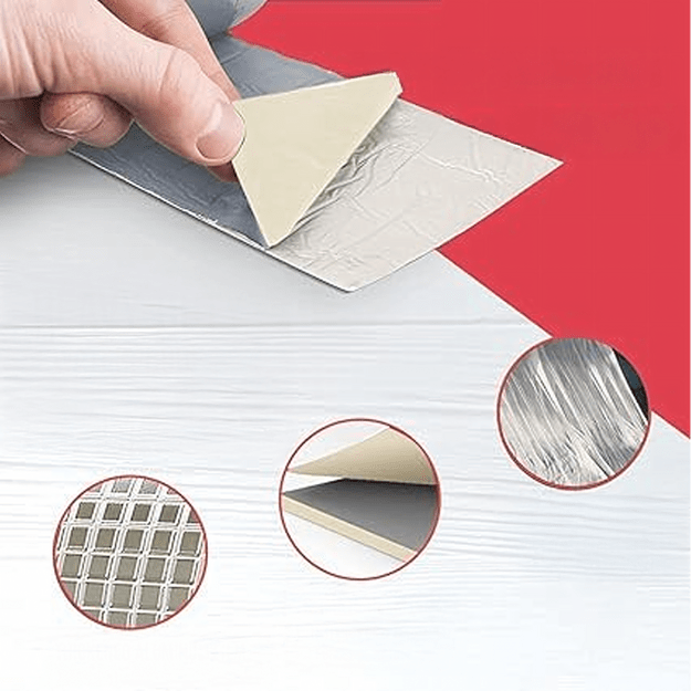 Vahva butyyliliimainen vedenpitävä tiivistenauha 10 cm 5 m