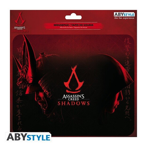 ASSASSIN'S CREED - Soft Mouse Pad - Shadows Yasuke & Naoe