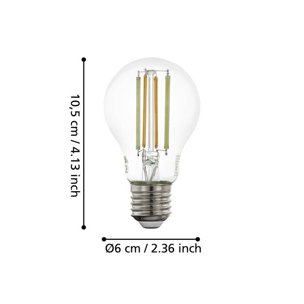 EGLO - E27 A60, clear - TW - Zigbee, Bluetooth 1