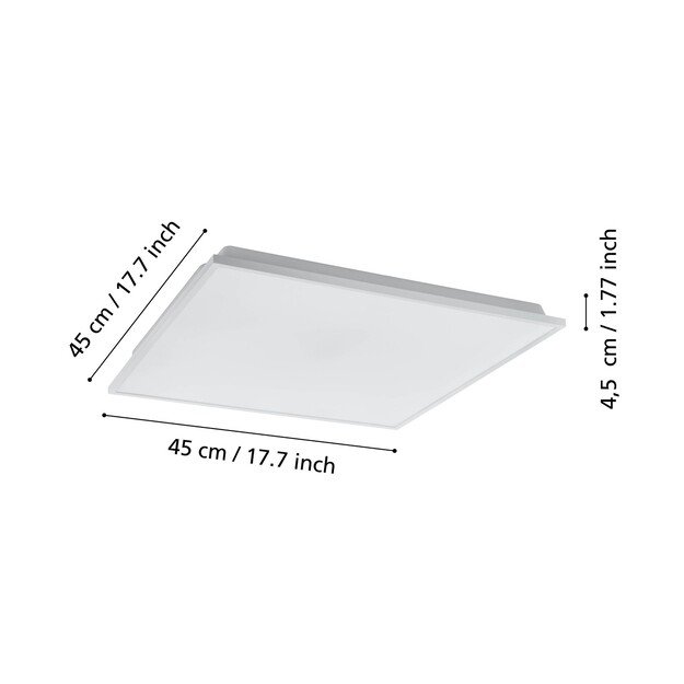 EGLO - Herrora-Z ceiling lamp white 45x45 - TW - Zigbee, Bluetooth 6