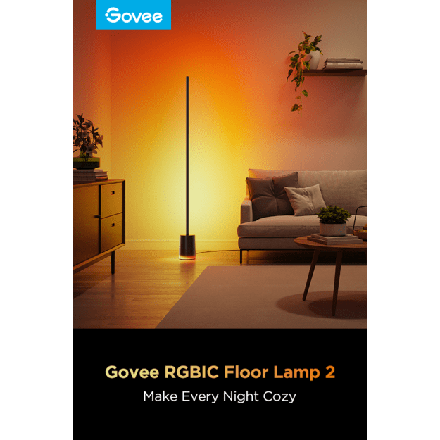Govee - Floor Lamp 2 - Black – Elevate Your Home Ambiance 10