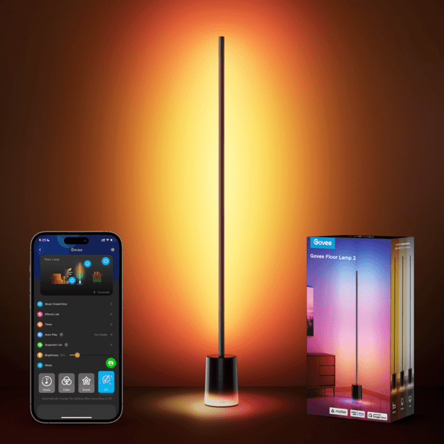 Govee - Floor Lamp 2 - Black – Elevate Your Home Ambiance 2