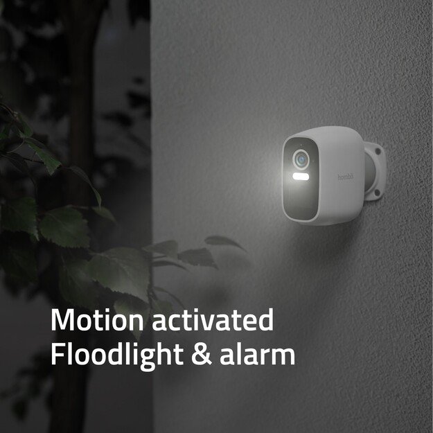 Hombli - Smart Battery Cam, White