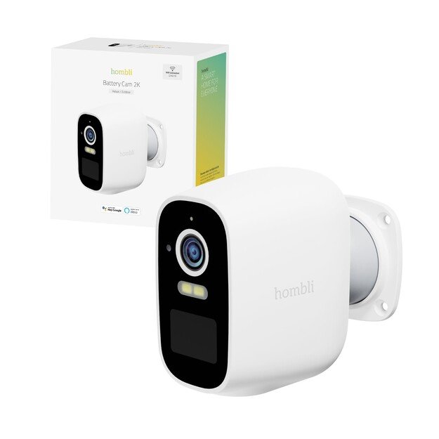 Hombli - Smart Battery Cam, White