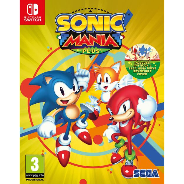 Sonic Mania Plus (Code in Box) (FR/Multi in Game)
      
        - Nintendo Switch