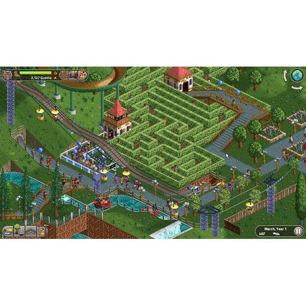 Roller Coaster Tycoon Classic 4