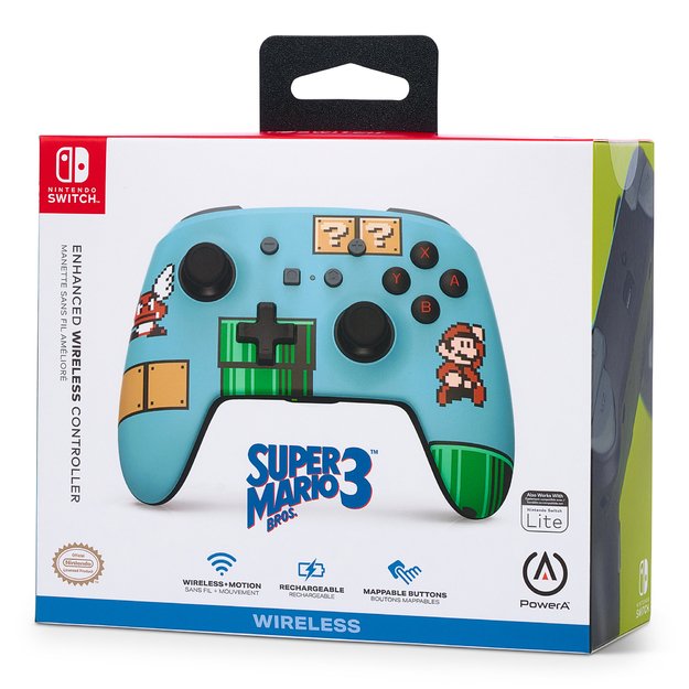 PowerA Enhanced Wireless Controller for Nintendo Switch - SMB3 6