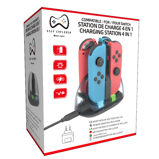 Deep Explorer - 4 In 1 Charging Station 3