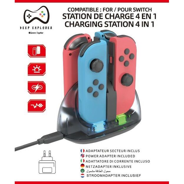 Deep Explorer - 4 In 1 Charging Station 6