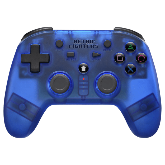 Retro-Fighters - PS Defender 2.4G Controller - Blue