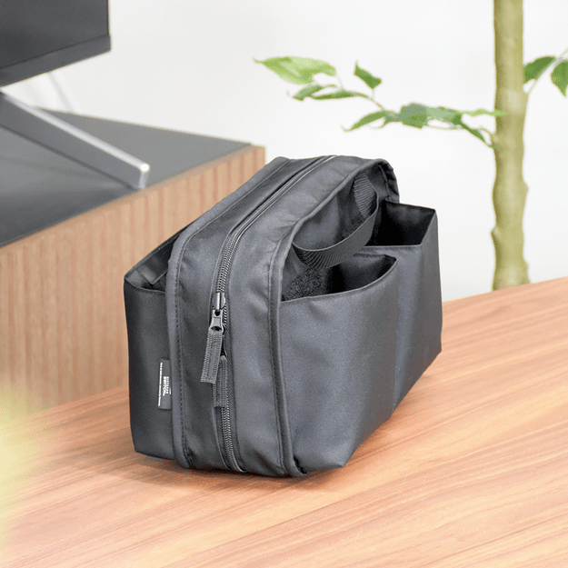 HORI - Reversible Travel Pouch - Black - Mid-size 2