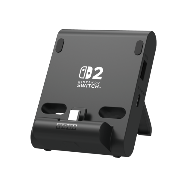 HORI - Dual USB PlayStand for Nintendo Switch 2 - Dark Grey