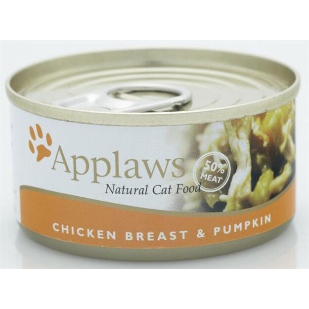 Applaws - 24 x Wet Cat Food 70 g - Chicken & Pumpkin