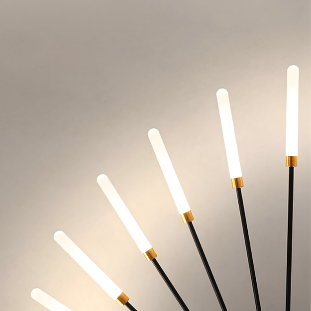 Lampa Sufitowa Led Żyrandol Fajerwerki Nowoczesna do Salonu Jadalni 12W 2
