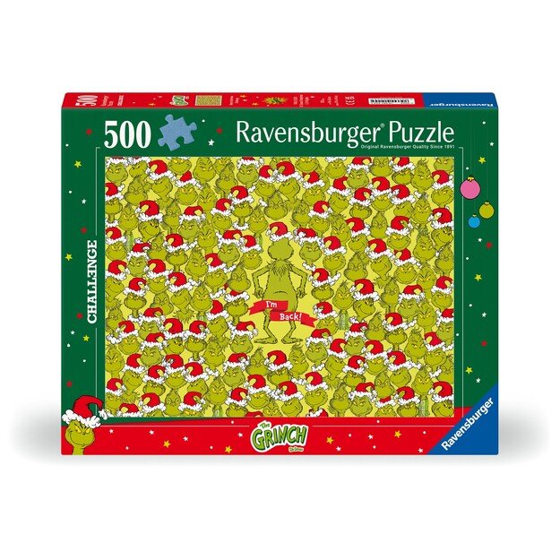 Ravensburger - Puzzle Grinch 500p (12001224)
