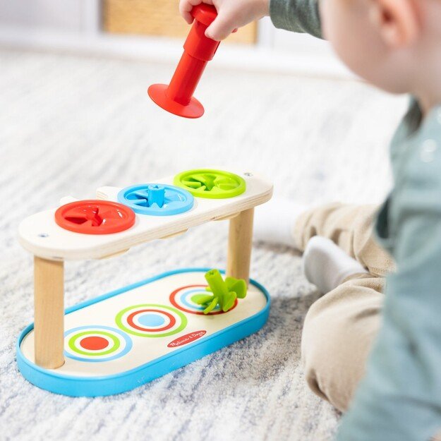 Melissa & Doug - Match & Push Spin Top (31812)