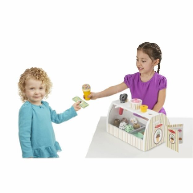 Melissa & Doug - Wooden Ice Cream Counter (19286) 1