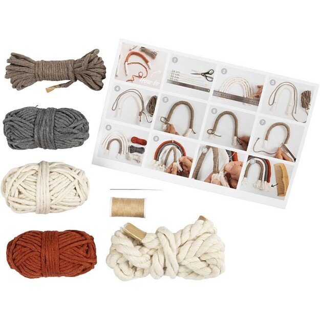 DIY Kit - Macramé - Rainbow (977553)