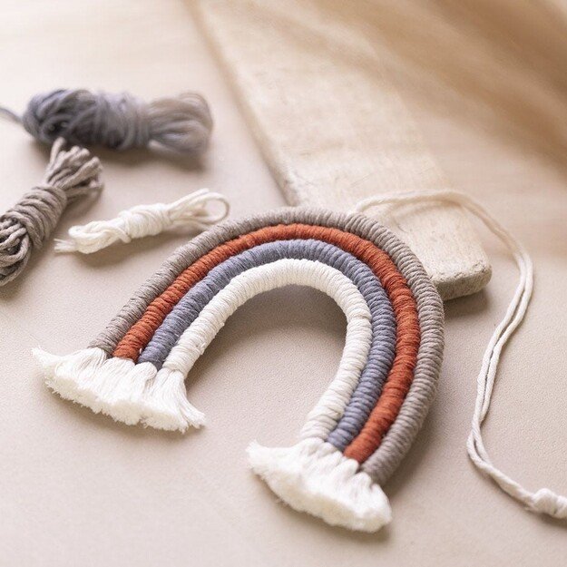 DIY Kit - Macramé - Rainbow (977553)