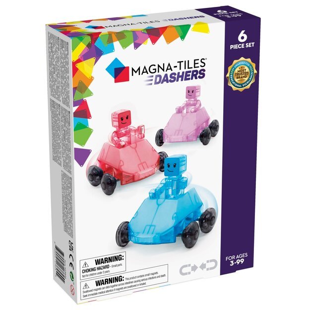 MAGNA-TILES - Dashers, 6 pcs set (90234)