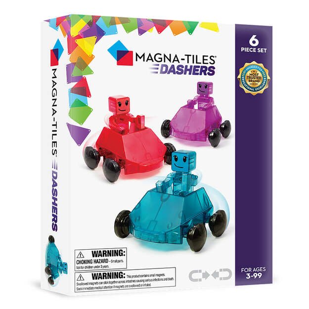 MAGNA-TILES - Dashers, 6 pcs set (90234) 6