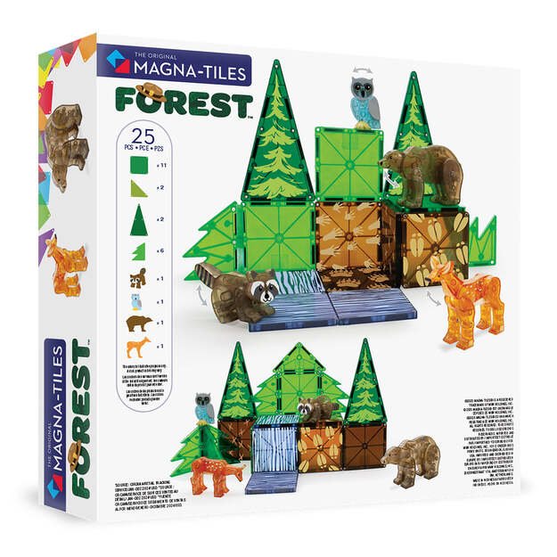 MAGNA-TILES - Forest Animals 25 pcs set (90224) 8