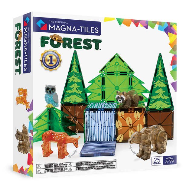 MAGNA-TILES - Forest Animals 25 pcs set (90224) 4