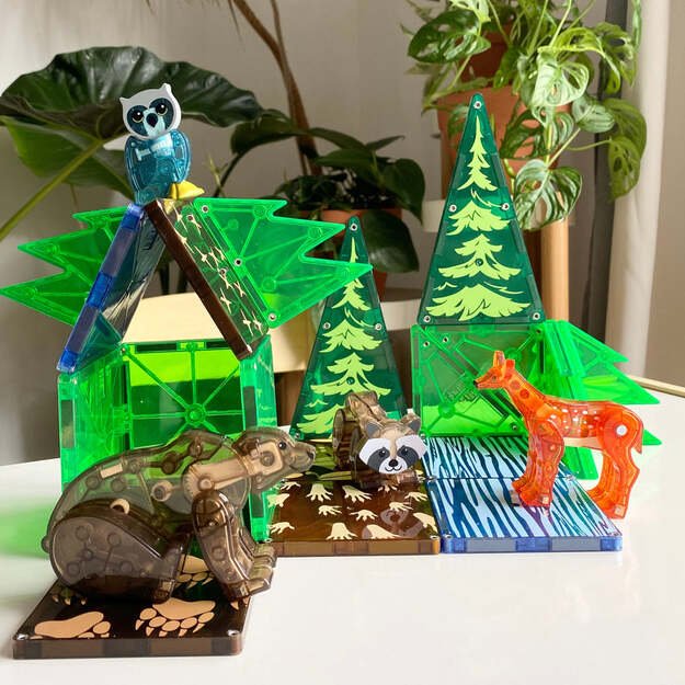 MAGNA-TILES - Forest Animals 25 pcs set (90224) 5