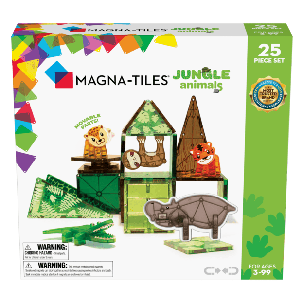 Magna-Tiles - Jungle Animals 25 pcs set (90222) 4