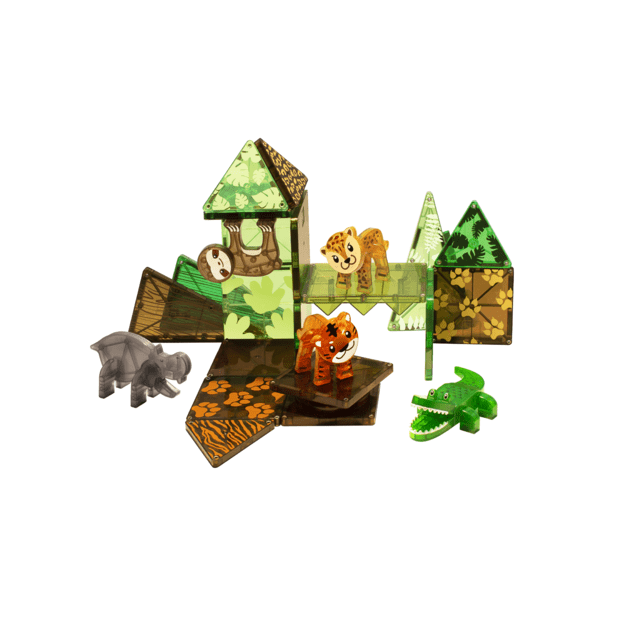 Magna-Tiles - Jungle Animals 25 pcs set (90222) 2