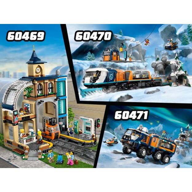 LEGO - LEGO City - Central Train Station (60469) 4