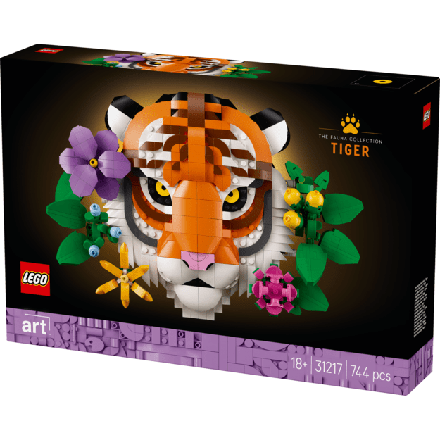 LEGO - ART - The Fauna Collection - Tiger (31217) 2