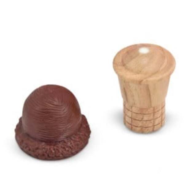 Melissa and Doug - Scoop & Stack Ice Cream Cone Playset - (4087) 13
