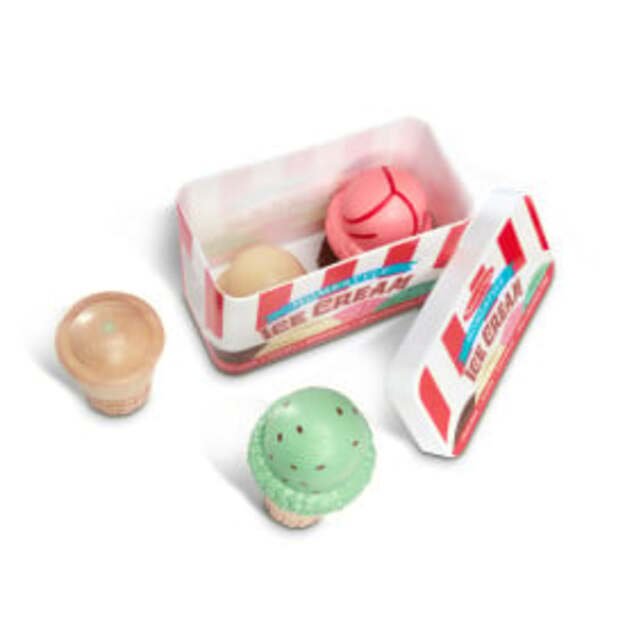 Melissa and Doug - Scoop & Stack Ice Cream Cone Playset - (4087) 3