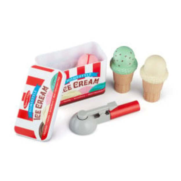 Melissa and Doug - Scoop & Stack Ice Cream Cone Playset - (4087) 8