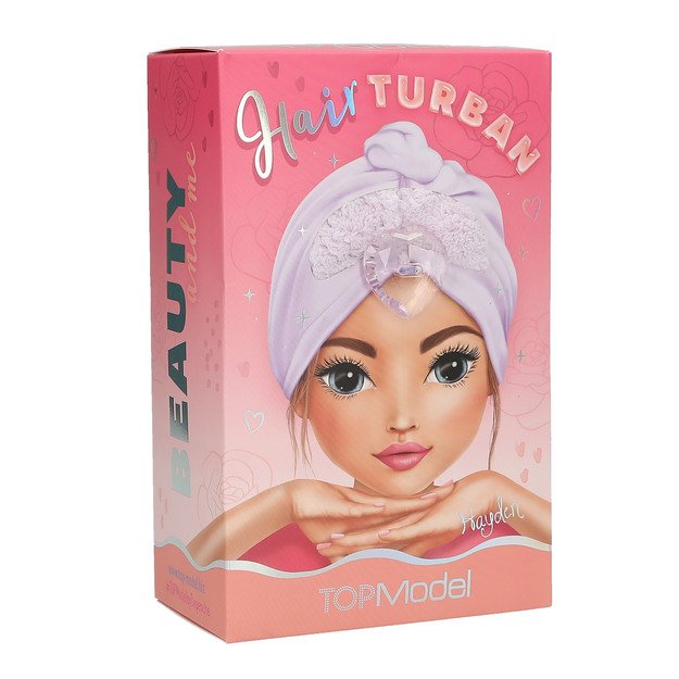 Topmodel - Hair Turban BEAUTY and ME - Soft Purple 1