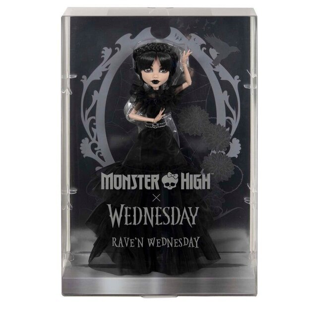Monster High - Monster High x Wednesday Rav'n Doll - (HXJ03) 1