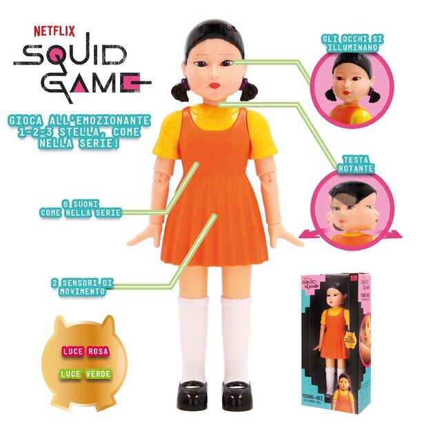 SQUID GAME - Eletronic Doll Young Hee (70114) 2