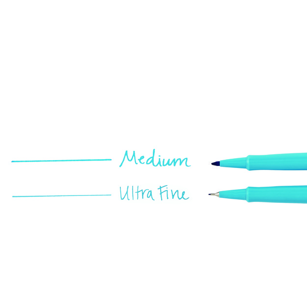 Paper Mate - Flair Felt Tip Pens - Assorted Candy POP Colours - 12 Count 1