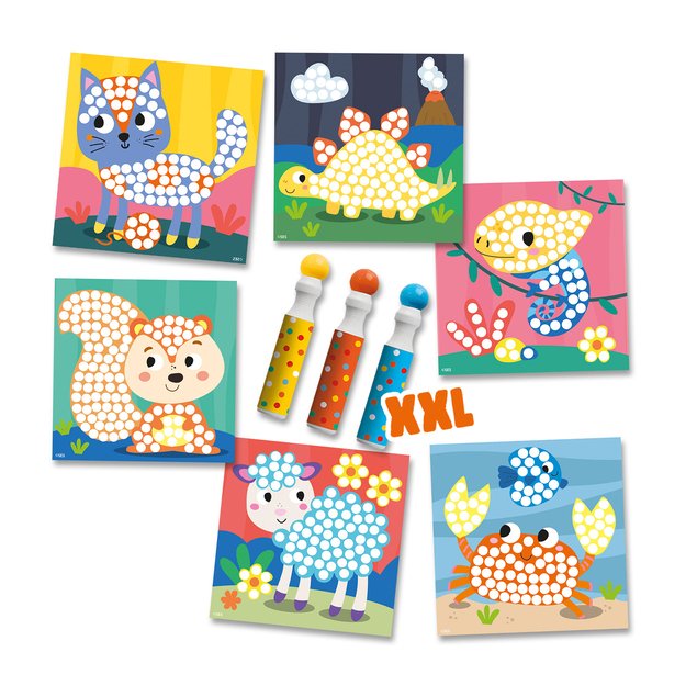 SES Creative - Dot Markers - 3 Colours XXL - (S14602) 2