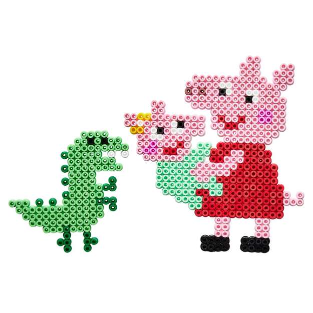 Hama - Midi Hanging box Peppa Pig + Little Sister (387976) 1