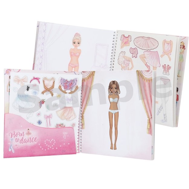Topmodel - Dress Me Up Stickerbook BALLET - (413611) 2