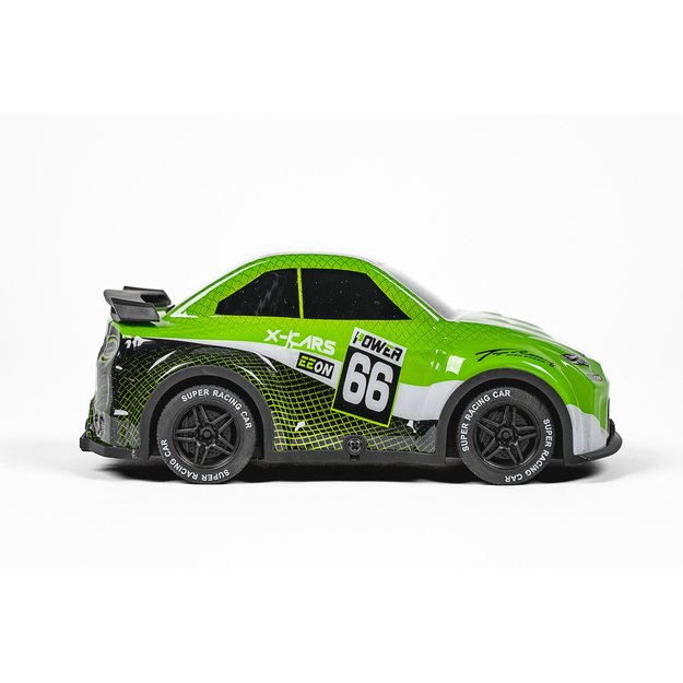 TEC-TOY - Mini Rally R/C 1:24 2,4GHz w/light, green (471274) 3