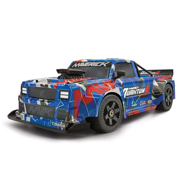 Maverick - Flux 4S 1/8 4WD Race Truck - Blue/Red (150312)