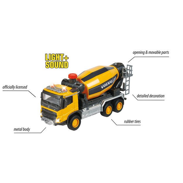 Majorette - Volvo Truck Cement Mixer (213723002) 7