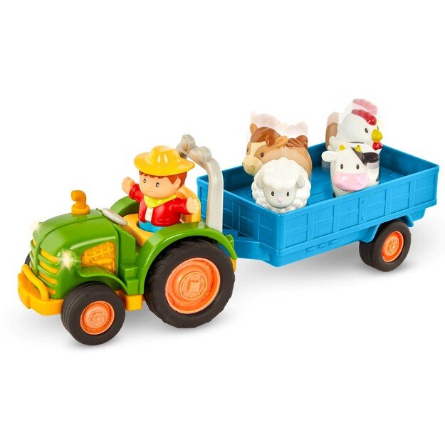 Battat - Tractor with animals and light/sound (714658) 1