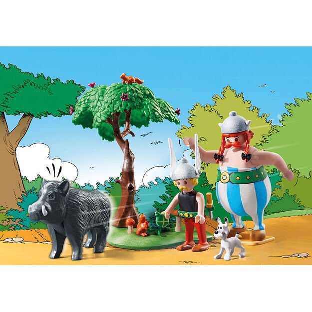 Playmobil - Asterix - Wild Boar Hunting (71160) 3