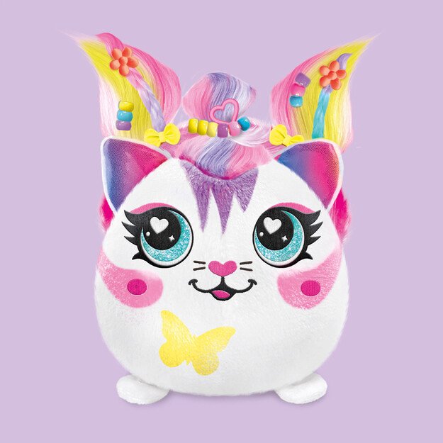 Airbrush Plush - Hair'iffic 17cm Squish Pal - Precious (1040112) 1