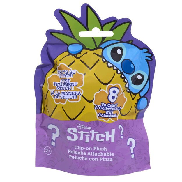 Disney Stitch - Movie Clip-on Plush 9 cm Assorted - (302-11367) 1